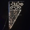 Outdoor Waterproof Festival Holiday Street Pole Decoration Lighting Custom 2D LED Motif lights