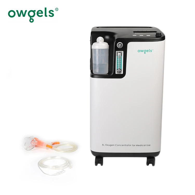 Owgels Medical Apparatus Portable Hospitals Equipment 5 liters oxygen capacity Oxygen Concentrator With Nebulizer