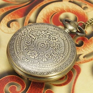 PandaHall Vintage erotic pocket watches necklaces wholesale watch(WACH-G006-M1)