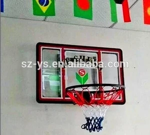 PC material Basketball hoop & basketball stand