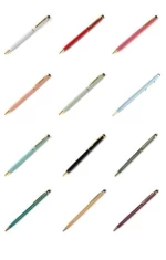 Personalised Fashionable Durable Metal Roller Pen and Steel Pole Ballpoint Pen