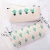 Import Personalized canvas cotton zipper pencil bag makeup bag from China