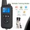 Pet Training Products Remote Vibrating Dog Training Collar Bark Collar