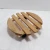 Import Pine Wood round flower pot Plant Dolly Caddy Plant Stand with Roller from China