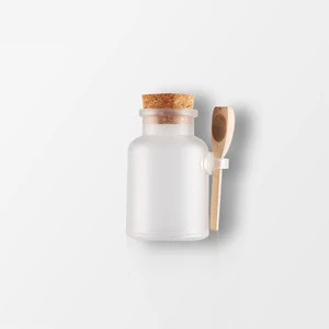 Plastic bath salt packaging bottle container jar