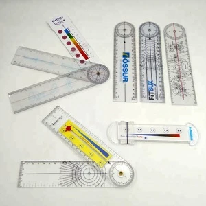 plastic medical orthopedics goniometer protractor ruler
