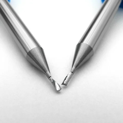 Buy Plastic Parts Special Cnc D1.0mm End Mill Carbide Router Bit For ...