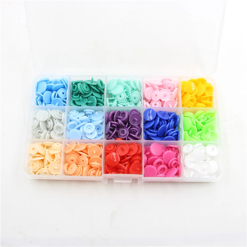 Plastic Resin Press Stud Cloth Diaper Colorful T3 T5 T8 Press Fastener Plastic Snap Buttons