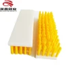 Plate brush and roller brush for household shoe washing machine