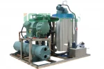 PLC Control Salt Water Flake Ice Making Machine for Long Range Fishing KMH-1T