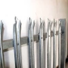 Polyester powder coated or hot dipped galvanized Frame Finishing and Fencing, Trellis &amp; Gates Type Palisade Fence