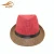 Import Popular design your own personalized men classic straw fedora hat from China