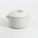 Porcelain casserole with lid