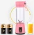 Portable Blender  Usb  Rechargeable Juicer With 6 Stainless Steel Blades