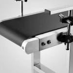 POWERED RUBBER PVC BELT CONVEYOR W/ GUARD BAR