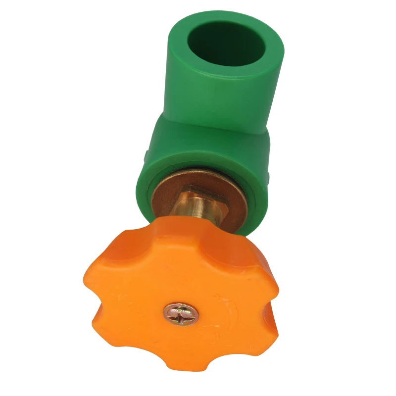 PPR fittings Turkey design stop valve white color wholesale ppr pipe fitting pn25 ppr stop valve