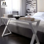 Premium factories furniture accessories X-shaped stainless steel metal table legs