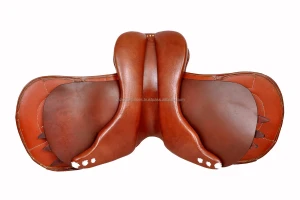 Premium Leather English Jumping Close Contact Horse Saddle And Tack Adult CLCON-003 Seat Size 14-18