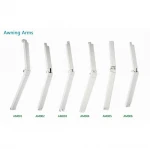 Price outdoor awning components Retractable folding arm awning