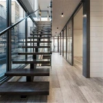 Prima prefabricated exterior stairs straight iron stairs for outside prices