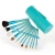 Import Private Label 12 PCS Portable Makeup Brushes with Cylinder Case from China