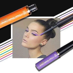 Private Label New Styles Smooth Waterproof Color Matte/Glitter Liquid Eyeliner
