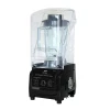 Professional 3HP Commercial smoothie blender with sound cover/ heavy duty fruit juice ice blender