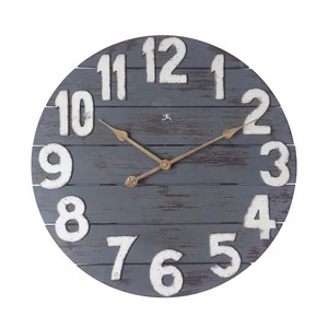 Professional design cheap price antique style wood wedding gift wall clock