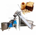 Professional Factory Supply Automatic Industrial Peanut Butter Making Machine / Peanut Butter Production Line