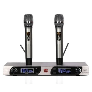Professional factory uhf system wireless handheld style microphone