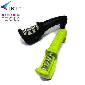 Professional Kitchen 3 Stage Knife Sharpener for Straight and Main Kitchen Knives knife sharpener
