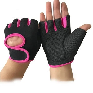 Professional ladies gym fitness workout glove