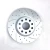 Import Professional Production Supply Parts Ceramic Rear Brake Disc from China