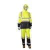 Professional rain gear factory reflective rain coat