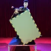 Professional Stage Performance Illusion equipment Carton is suspended Stage easy Magic Tricks for sale