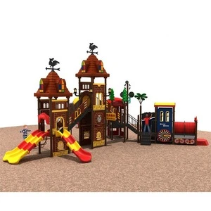 Professional supplier slide playgrounds equipment environment-friendly play centre amusement park