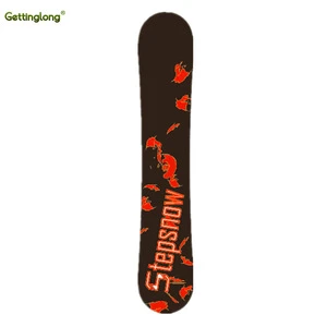 Professional Wholesale custom one piece camber snowboard