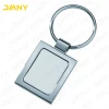 Promotion Gift Logo Engraved Rectangle Metal Key chain