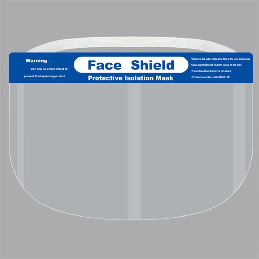 Protective Medical Visor Ultralight Disposable Face With Detachable Eyes face Shield
