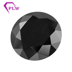 provence factory black colorsynthetic moissanite loose gemstone
