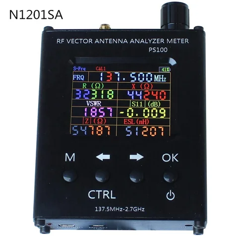 Buy Ps100 Uv Rf Vector Impedance Ant Swr Antenna Analyzer Meter Tester ...
