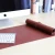 Import PU lychee leather double-sided desktop mouse pad office cushion from China