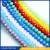 Import Pujiang glass beads manufacturer 8mm faceted rondelle crystal beads from China