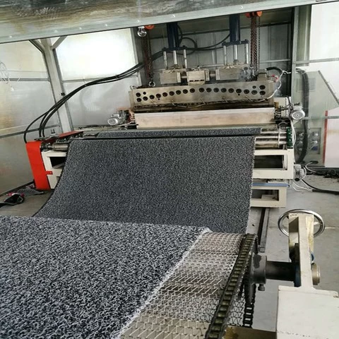 PVC coil floor mat machine