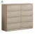 Import PVC door 8 drawers  cabinet bedroom furniture from China