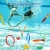 Import PVC kids underwater swimming and diving game  toys sets summer outdoor pool water play equipment for children from China