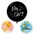 Import QAKGL Party Decorations Baby Shower Balloon Set Suitable For Both Air And Helium Black Gender Reveal Confetti Balloon Decoration from China