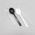 Import raw materials for disposable plastic soup food spoon fork for fast food restaurant mixing bar stirring cups spoon from China