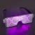 Import Rechargeable Light Up Neon Shutter LED Flashing Glasses Festival Rave Party LED Eye Glasses with 11 Modes from China