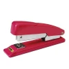 Red color book binding stapler, fancy office supplies